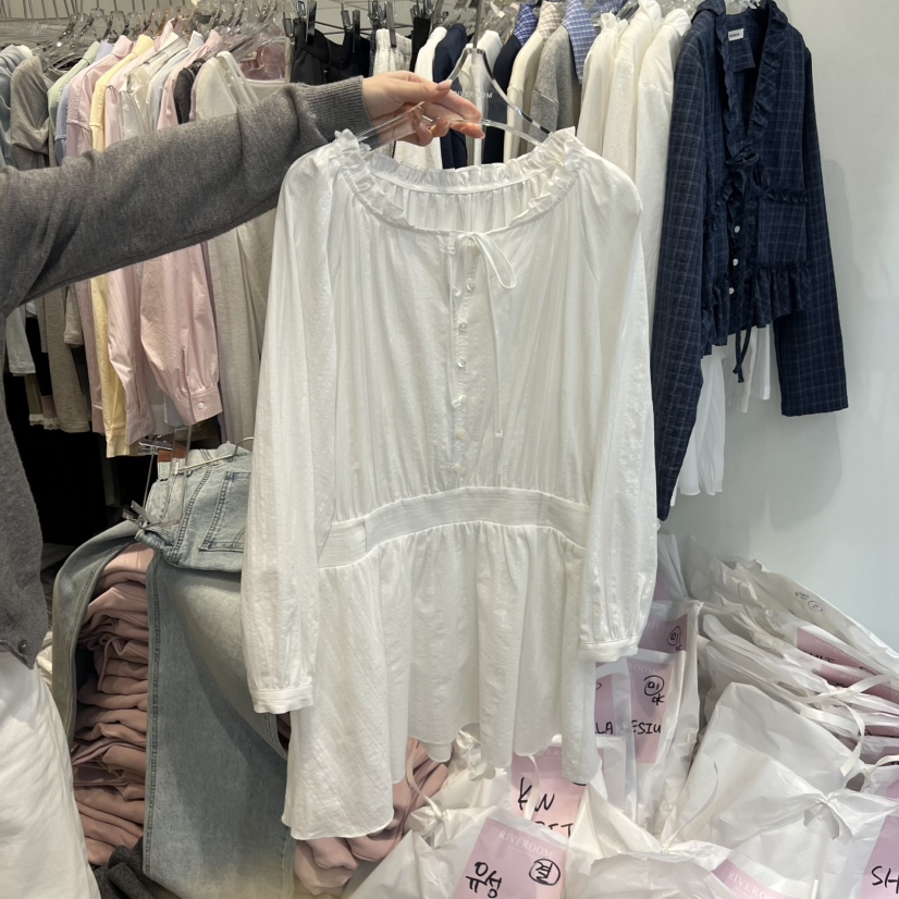 RIVEROOM韓國代購女士新款人氣職業26春夏真品推薦連衣裙RIVEROOM連衣裙圖色1