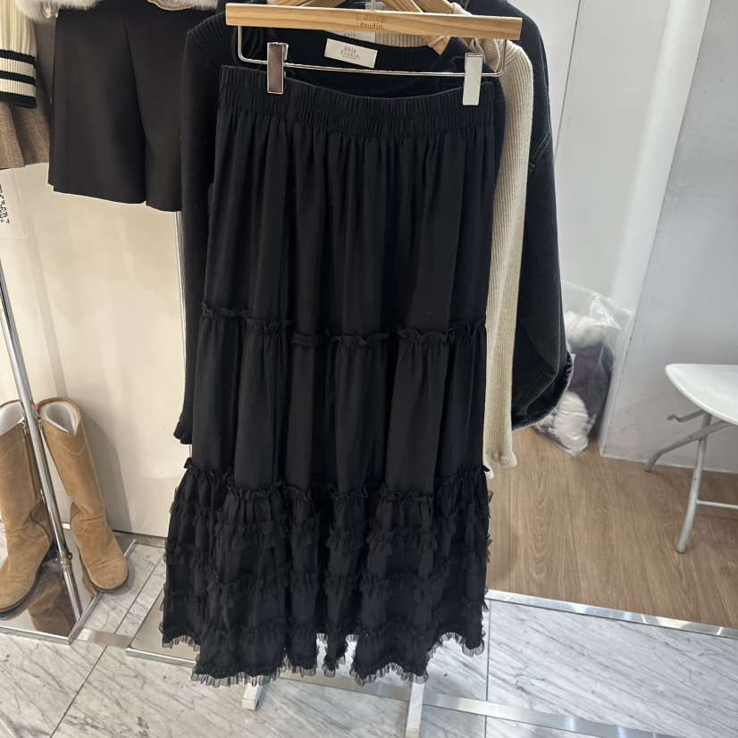 ABLESTUDIO東大門實拍女士新款真品人氣職業26春夏推薦長裙ABLESTUDIO長裙圖色2