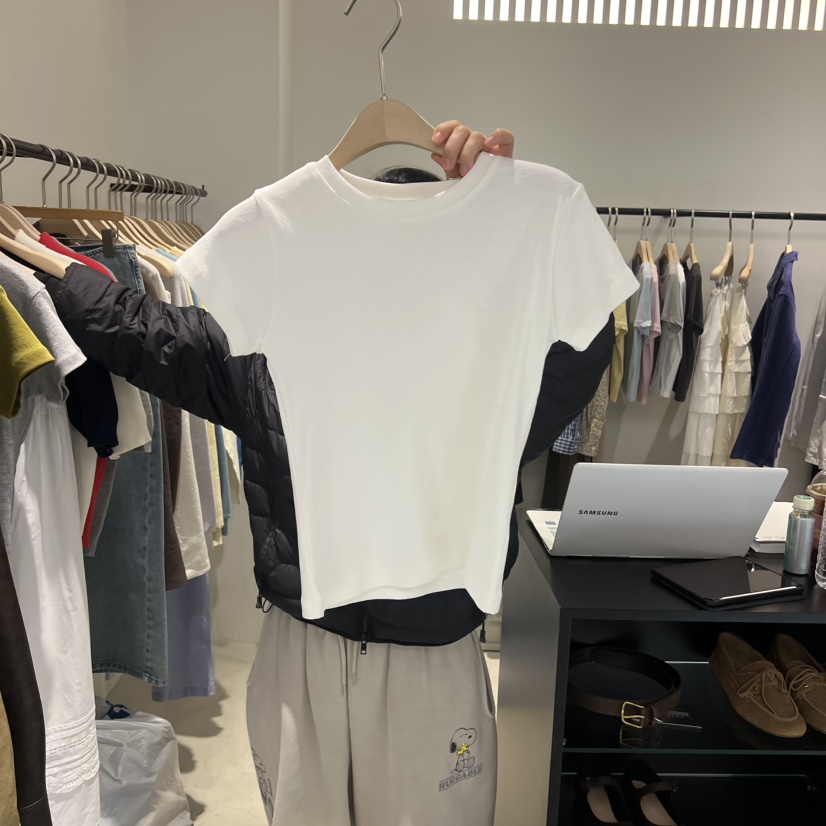 PLATE韓國直郵女士新款熱賣時尚26春夏職業休閑人氣真品T恤PLATET恤圖色3