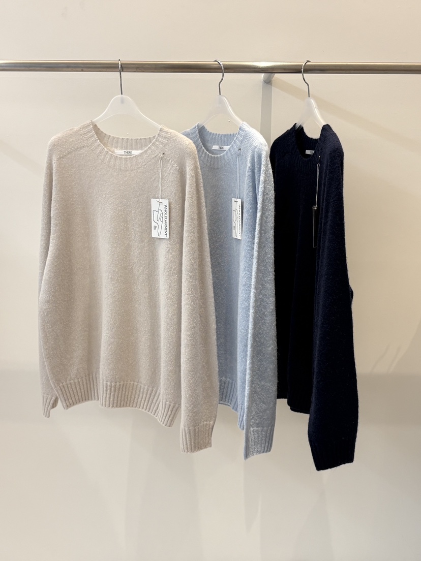 THERE東大門代購女士新品26春夏休閑人氣推薦時尚職業針織衫THERE針織衫