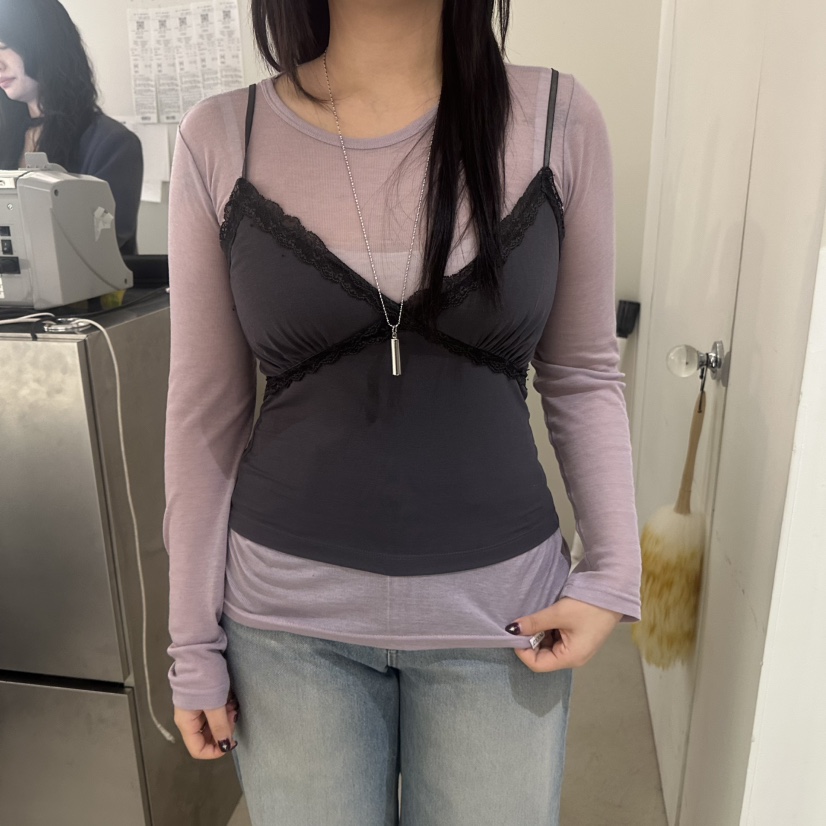 LOVE YOU SO MUCH/MORE THAN YESTERDAY東大門代購女裝新款職業吊帶背心不含內搭LYSM/MORE THAN YESTERDAY吊帶/背心圖色2