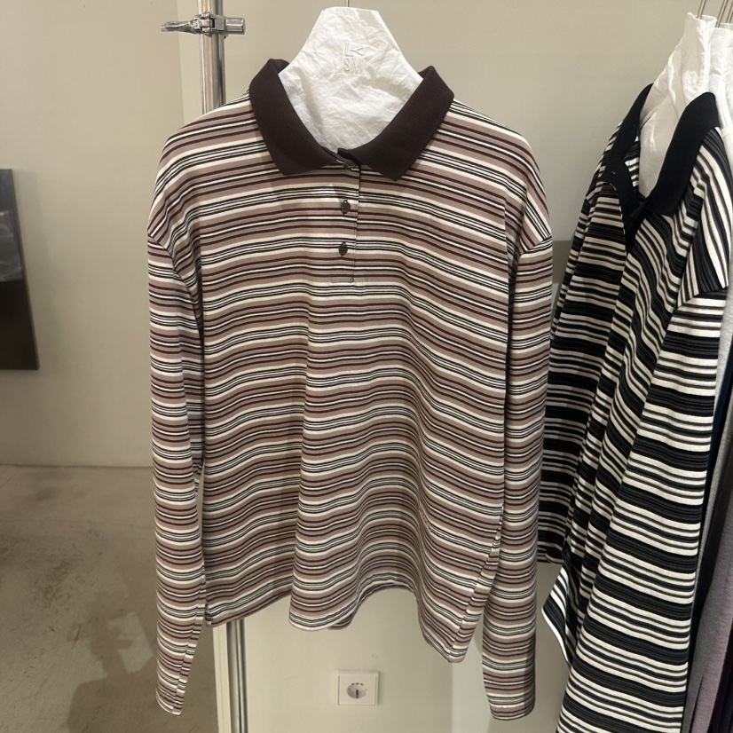 LOVE YOU SO MUCH/MORE THAN YESTERDAY東大門直郵女士新款休閑長袖T恤LYSM/MORE THAN YESTERDAY長袖T恤圖色2