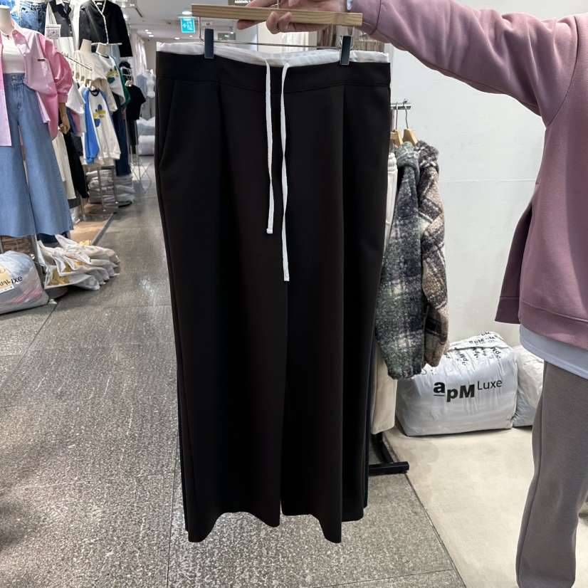 CELINA韓國直郵女裝新品休閑真品時尚熱賣推薦26春夏休閑褲CELI_NA休閑褲圖色3棕色