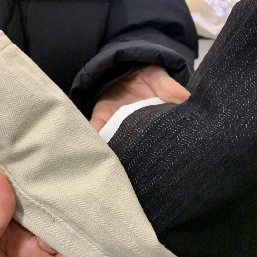 PHILO韓國代購女士新品人氣真品26春夏休閑推薦休閑褲人字紋PHILO休閑褲