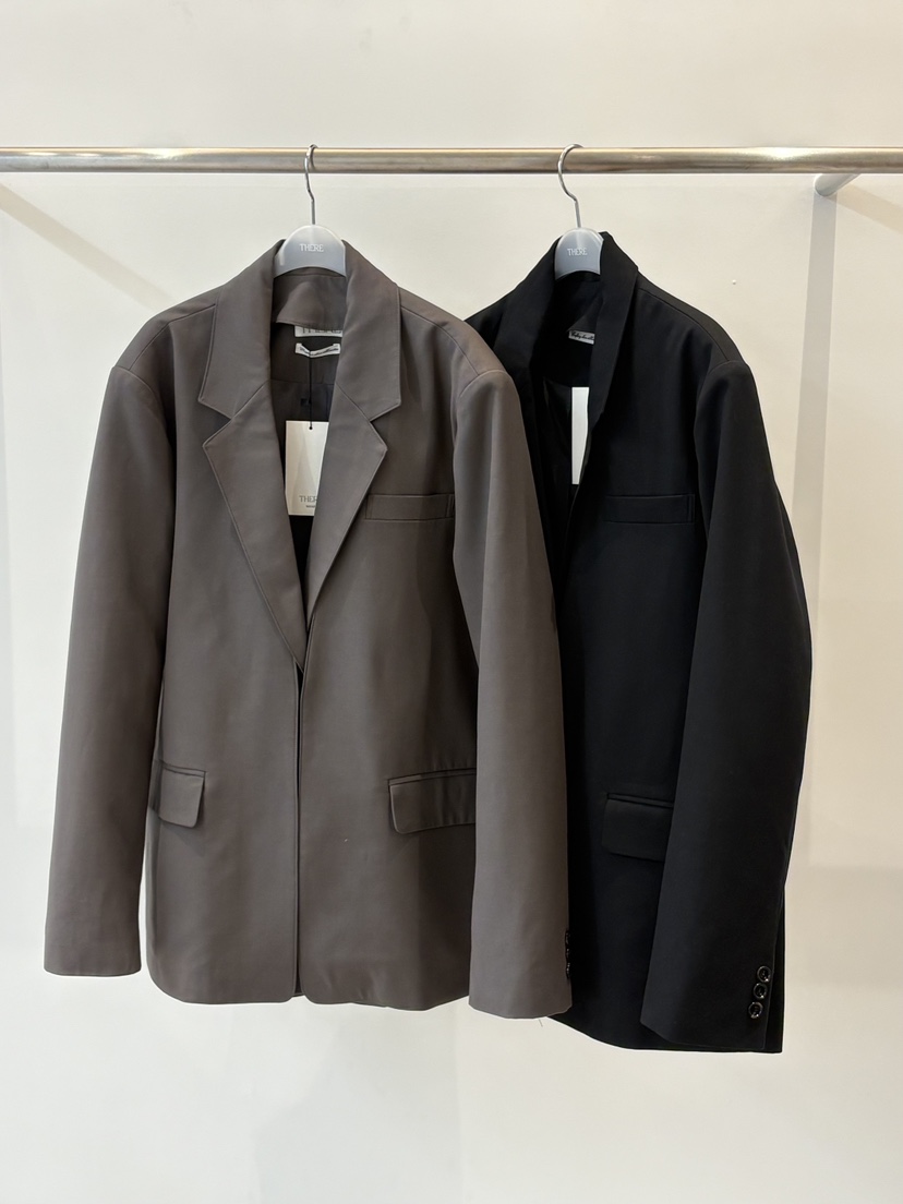 THERE東大門代購女士新品熱賣26春夏職業真品休閑推薦夾克THERE夾克圖色2左二色