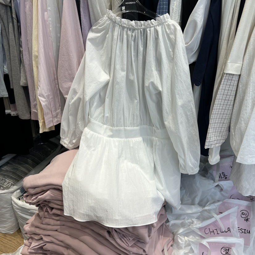 RIVEROOM東大門實拍女裝新款職業26春夏真品時尚熱賣連衣裙RIVEROOM連衣裙