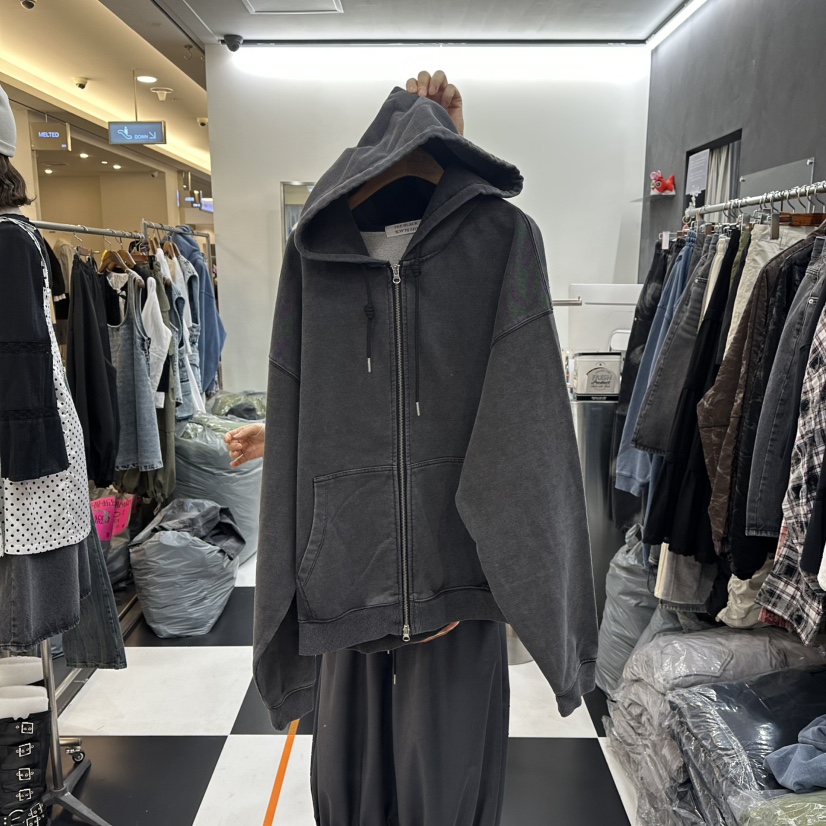 LADYBLACK東大門實拍女士新品推薦26春夏熱賣職業夾克連帽衫LADYBLACK/THE BLACK夾克圖色2