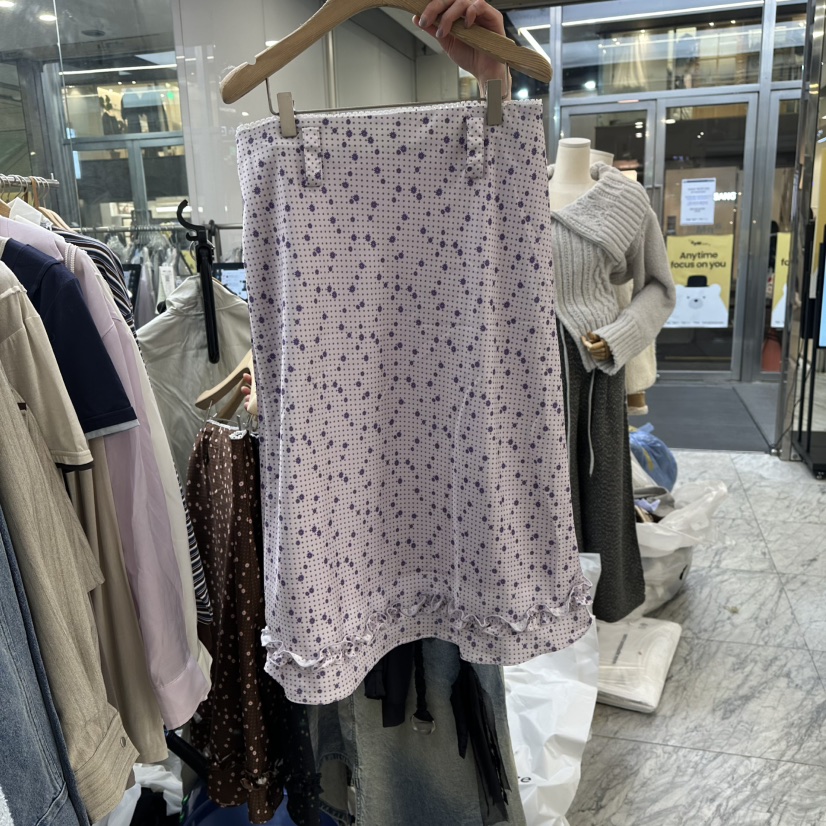 FOUNDATION東大門實拍女裝新品真品26春夏推薦職業熱賣長裙FOUNDATION長裙圖色2