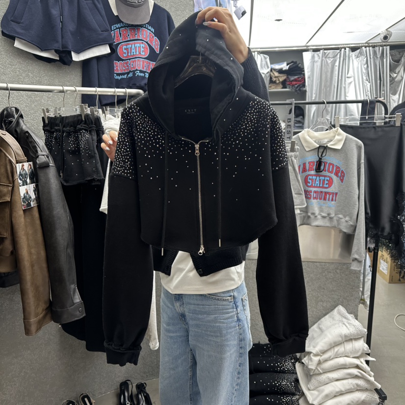 EXIT東大門直郵女士新款26春夏職業推薦真品熱賣休閑夾克EXIT夾克圖色2