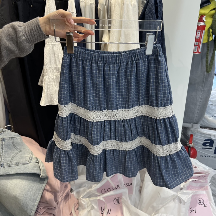 RIVEROOM東大門實拍女士新款26春夏職業時尚半身裙中短裙RIVEROOM半身裙/中短裙圖色2