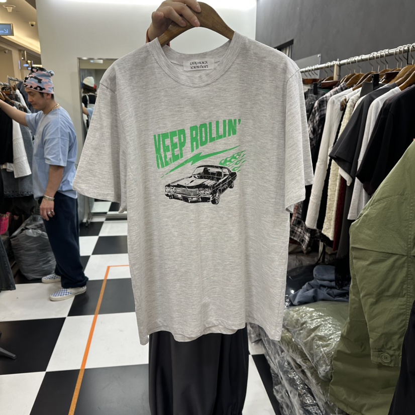 LADYBLACK東大門直郵女裝新款人氣熱賣職業時尚26春夏T恤LADYBLACK/THE BLACKT恤圖色1