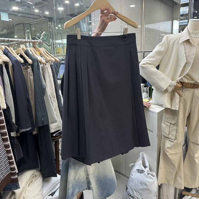 FOUNDATION東大門直郵女士新款熱賣時尚人氣真品職業長裙FOUNDATION長裙圖色2