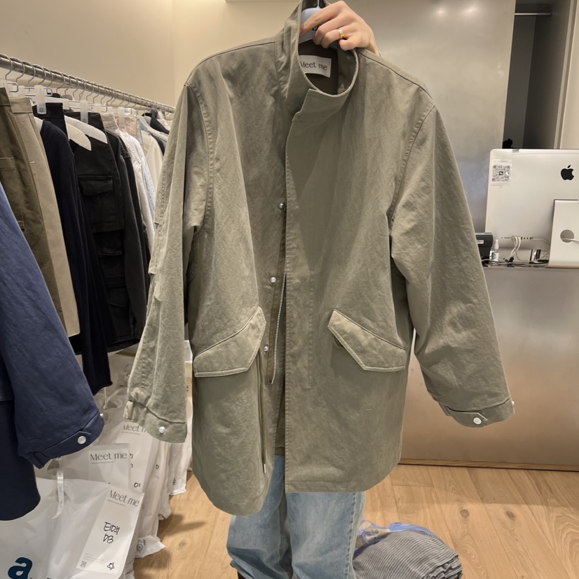 MEET ME東大門實拍女士新款休閑真品職業熱賣人氣夾克棉質MEET ME夾克圖色2