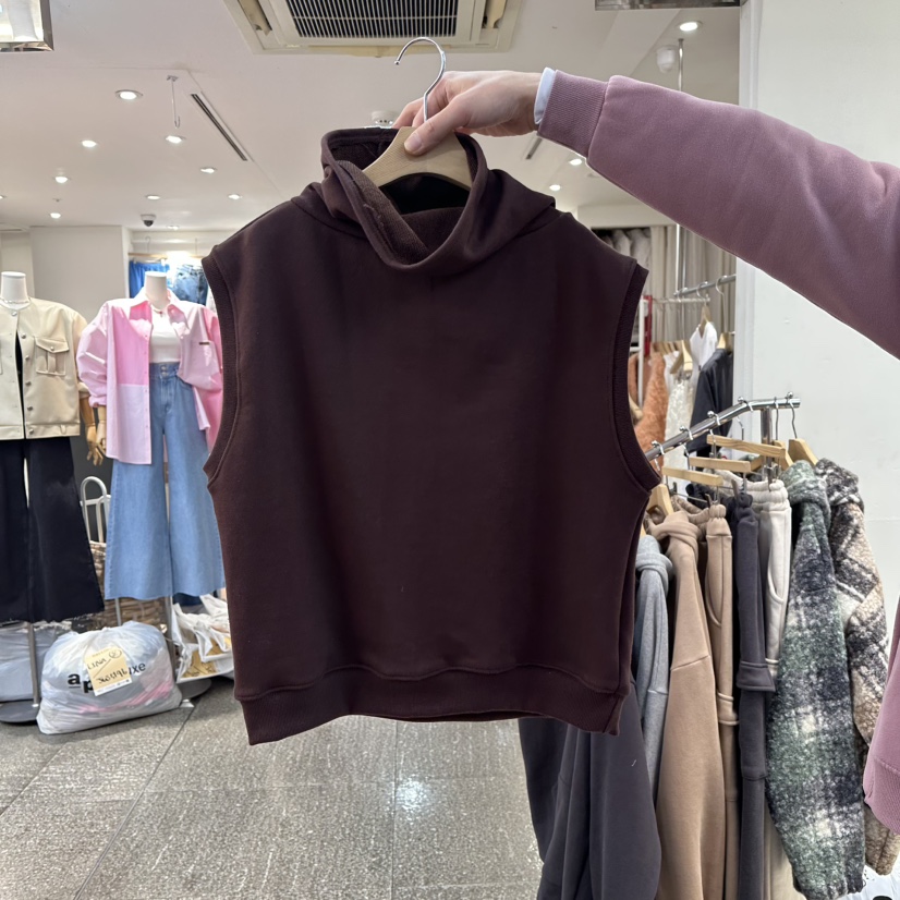 CELINA東大門直郵女士新款職業熱賣人氣26春夏吊帶背心高領CELI_NA吊帶/背心圖色3