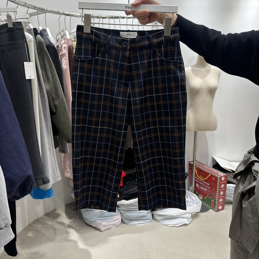 INNI東大門直郵女士新款推薦真品職業熱賣時尚26春夏短褲inni短褲圖色1