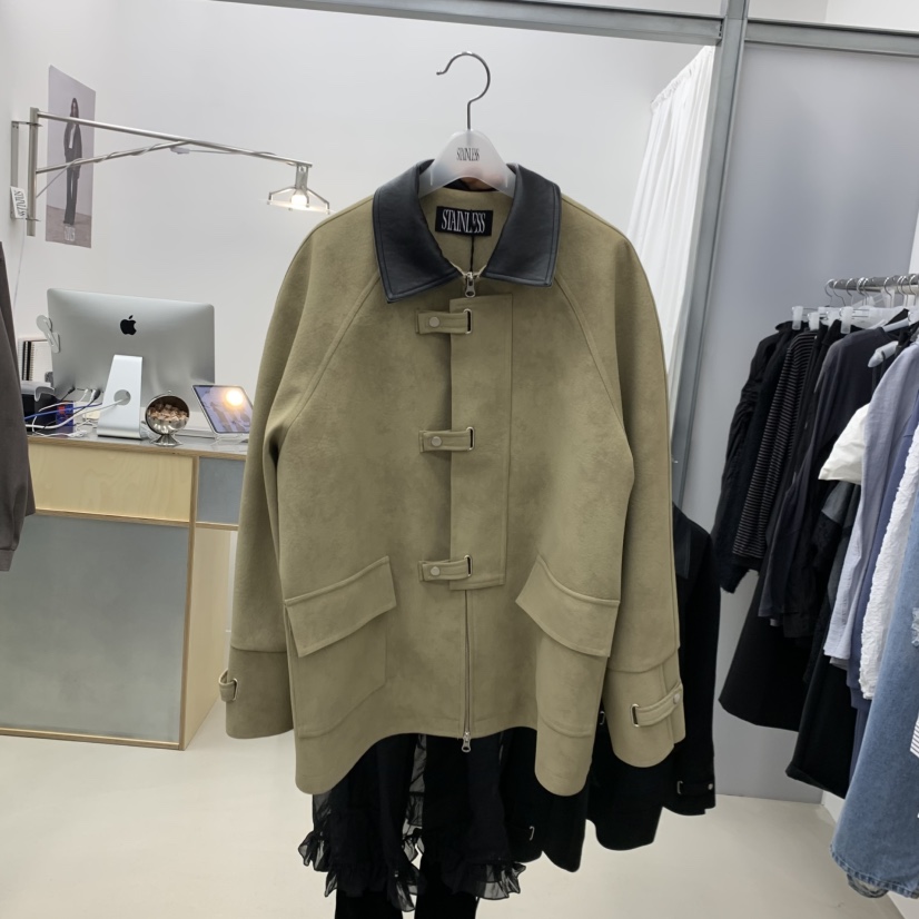 STAINLESS東大門直郵女裝新款真品熱賣職業26春夏休閑夾克STAINLESS夾克圖色1