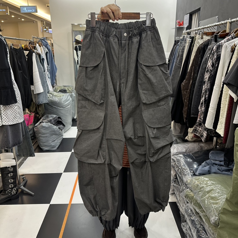 LADYBLACK東大門代購女裝新品職業26春夏熱賣時尚真品休閑褲LADYBLACK/THE BLACK休閑褲圖色2