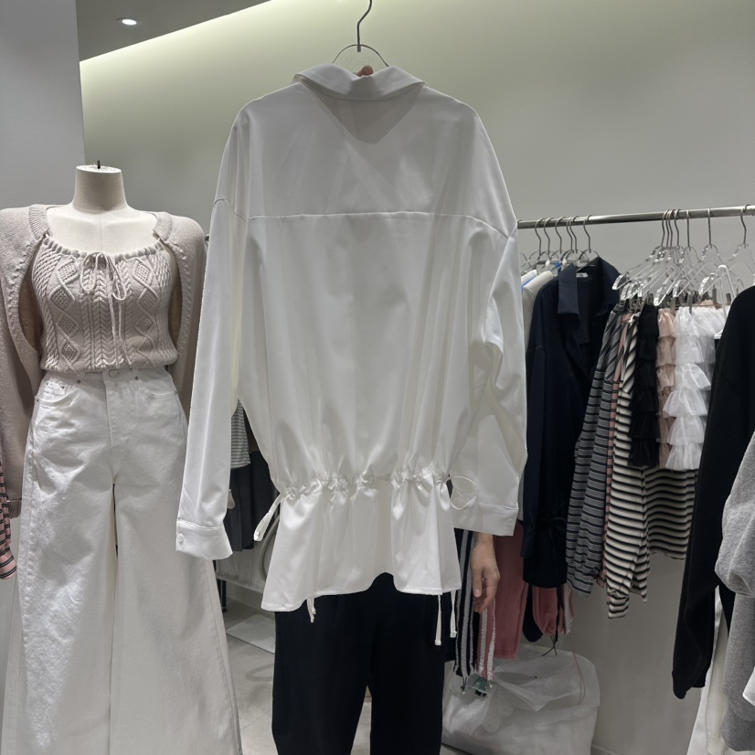 BAIE.38韓國代購女裝新款26春夏職業推薦人氣襯衫蕾絲衫BAIE.38襯衫/蕾絲衫