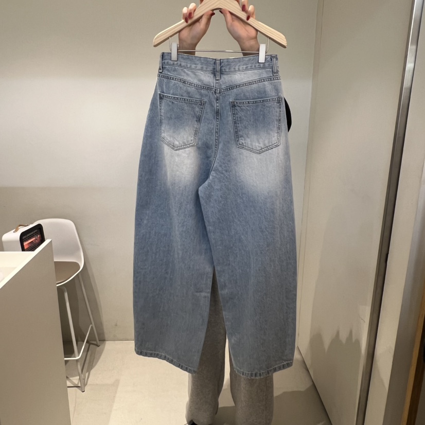 OUTRENE韓國代購女士新品推薦26春夏休閑時尚職業人氣牛仔褲OUTRENE牛仔褲