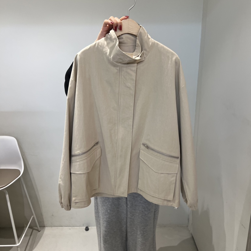 OUTRENE東大門實拍女裝新款時尚職業休閑熱賣26春夏人氣夾克OUTRENE夾克圖色1