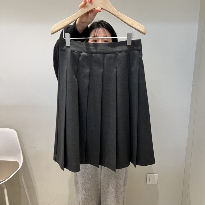 OUTRENE韓國代購女士新款26春夏休閑時尚職業半身裙中短裙OUTRENE半身裙/中短裙圖色2