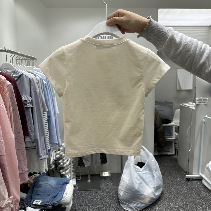 VINTAGE 888韓國直郵女裝新款熱賣時尚真品人氣職業休閑T恤VINTAGE888/TRIPLE EIGHTT恤