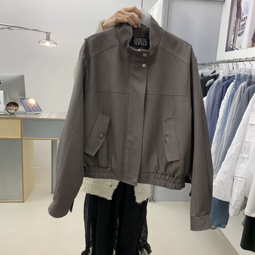 STAINLESS東大門代購女士新款人氣職業熱賣推薦休閑時尚夾克STAINLESS夾克圖色1