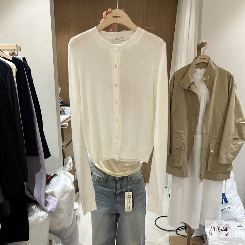HOWFF韓國代購女裝新款人氣休閑時尚推薦真品針織衫不含內搭HOWFF針織衫圖色4