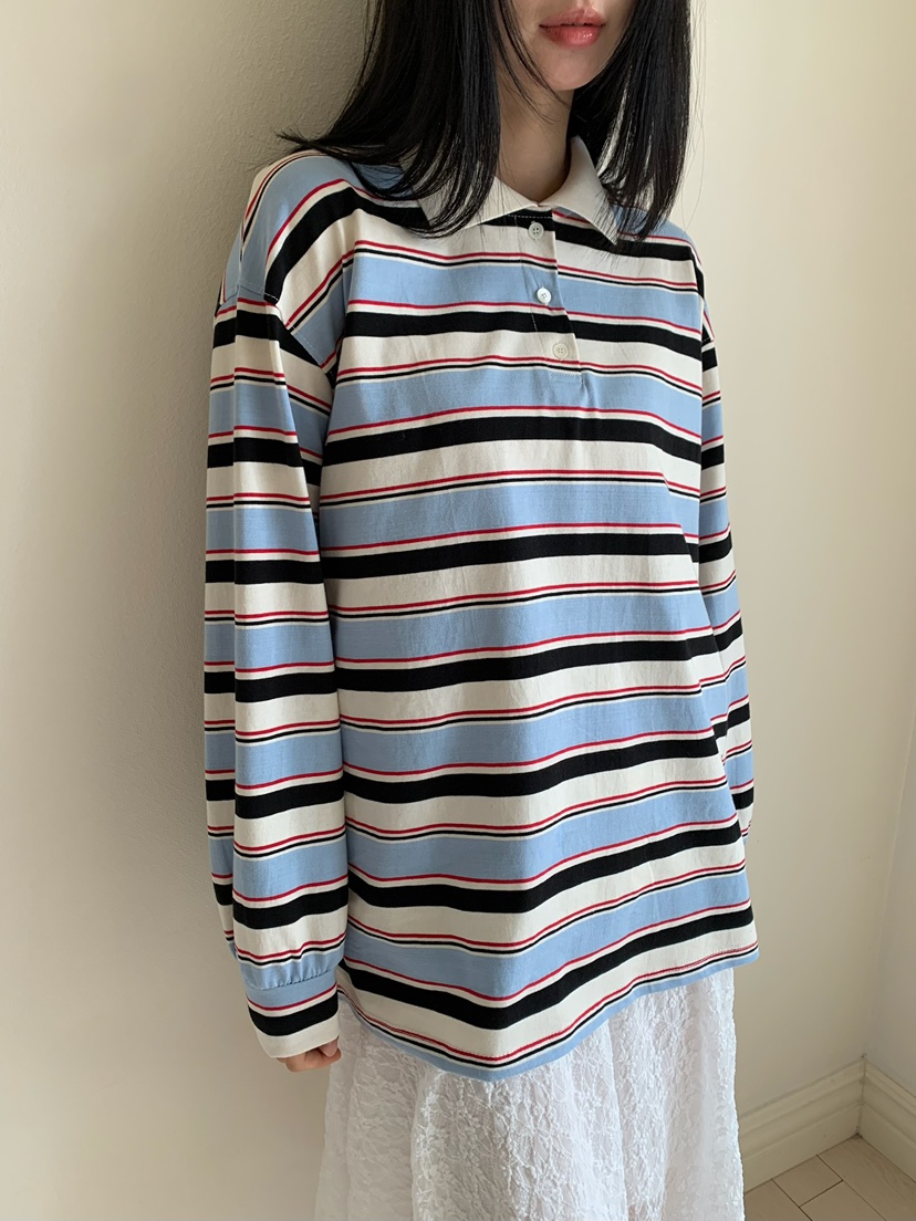 LOVE MY SANTA韓國代購女士新款人氣26春夏推薦長袖T恤Santa/LOVE MY SANTA長袖T恤圖色2