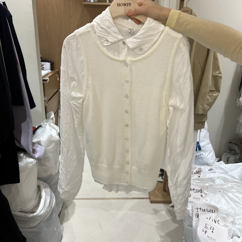 HOWFF東大門代購女士新品休閑26春夏時尚吊帶背心不含內搭HOWFF吊帶/背心圖色4