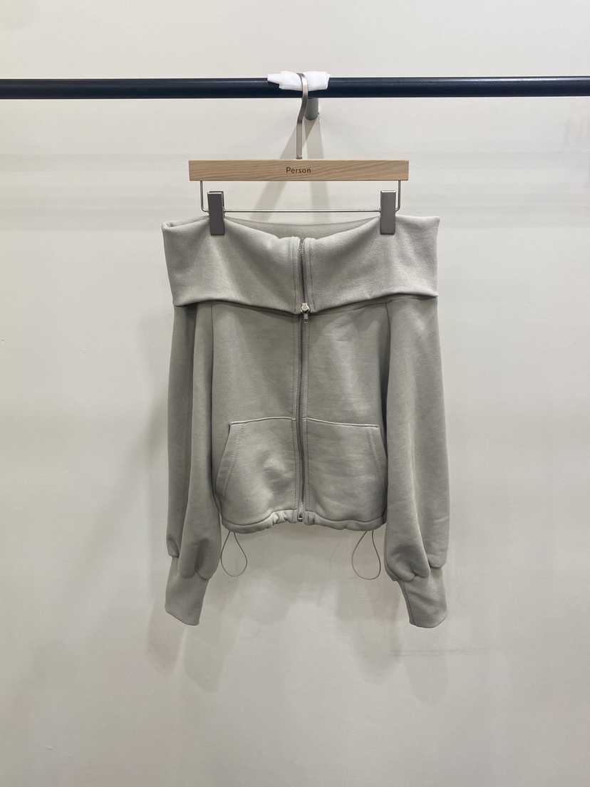 PERSON韓國直郵女士新品休閑推薦熱賣職業真品26春夏衛衣拉鏈PERSON衛衣圖色2