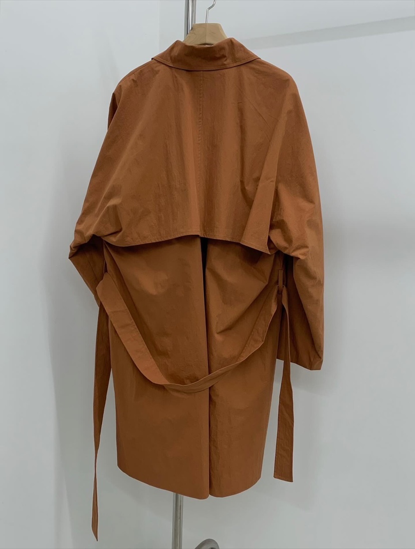 LOVE MY SANTA東大門代購女裝新品時尚職業長款風衣含腰帶Santa/LOVE MY SANTA長款風衣