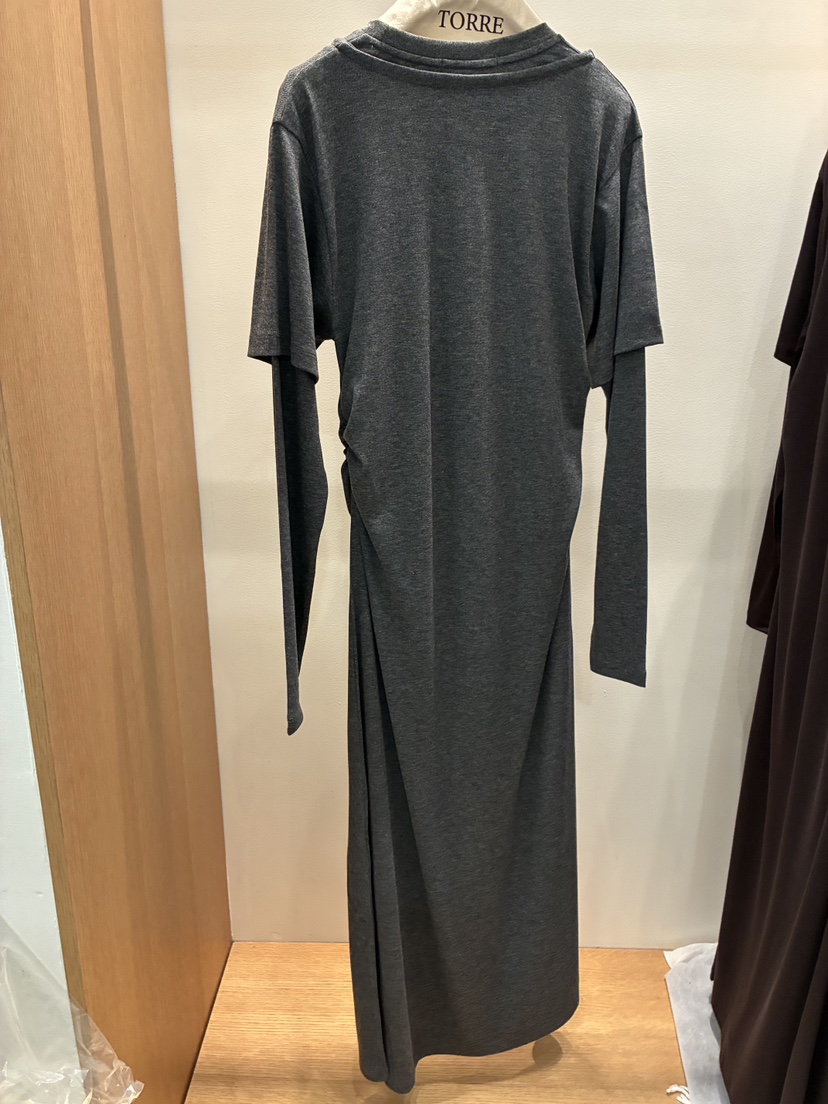 TORRE東大門代購女士新款職業時尚休閑熱賣人氣推薦連衣裙TORRE連衣裙