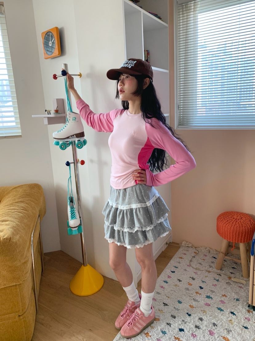 MORE THAN-P東大門代購女士新品熱賣休閑職業26春夏長袖T恤MORE THAN長袖T恤