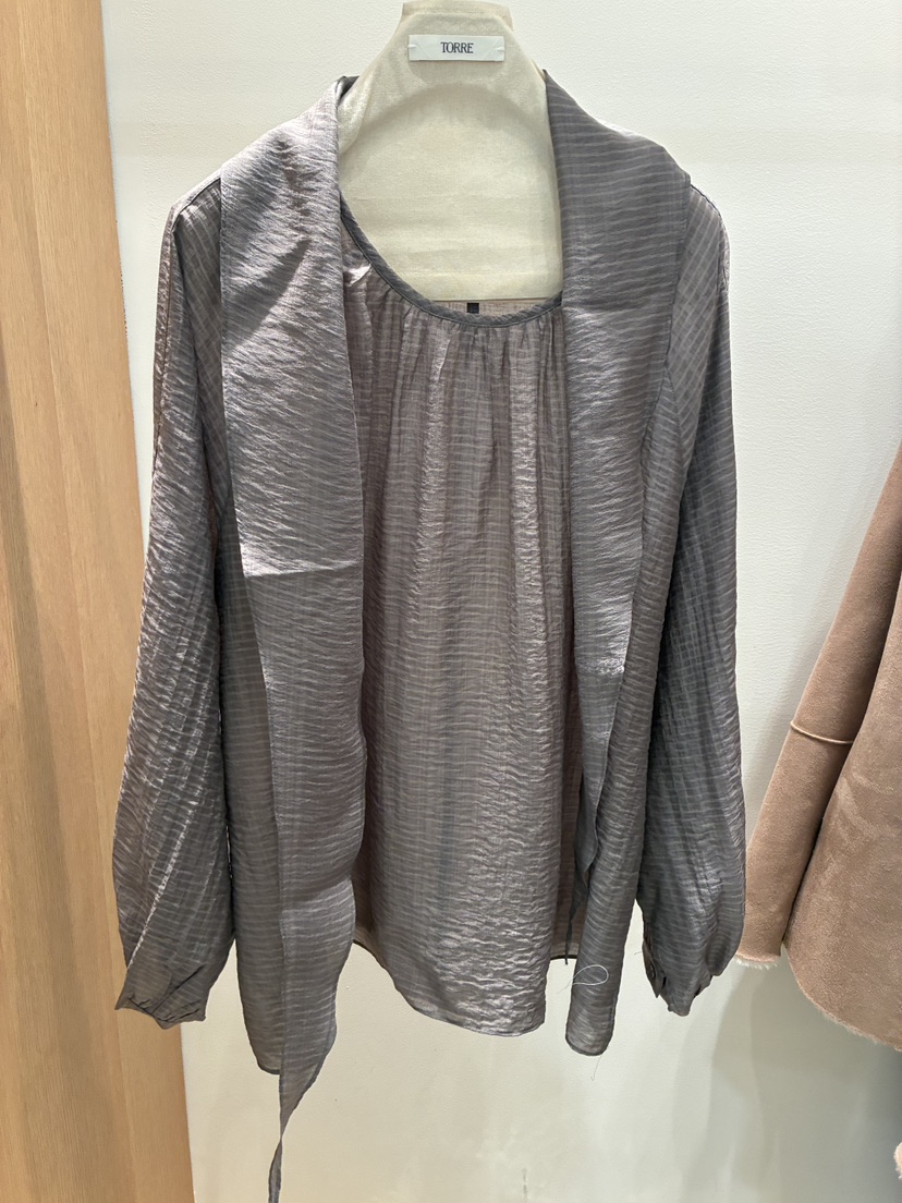 TORRE韓國直郵女裝新款休閑熱賣人氣26春夏真品襯衫蕾絲衫TORRE襯衫/蕾絲衫圖色2