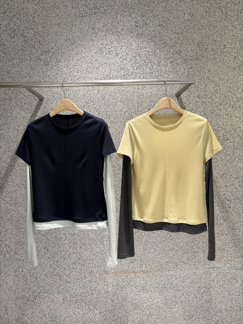 ADDICTED東大門代購女士新款真品時尚熱賣26春夏人氣長袖T恤ADDICTED長袖T恤