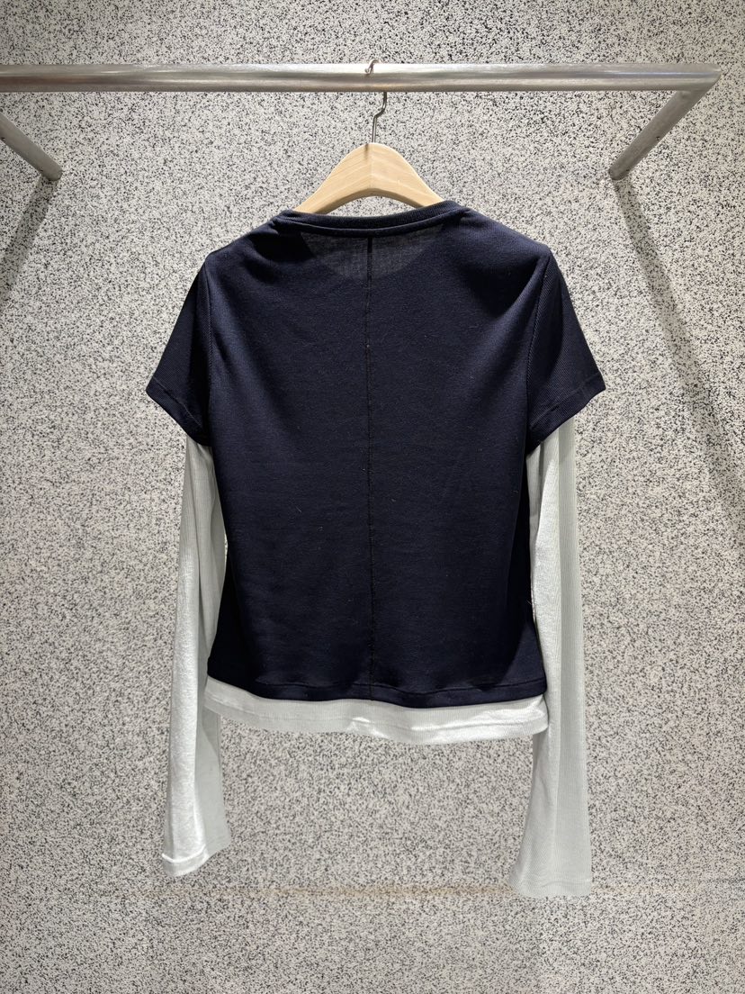 ADDICTED東大門代購女士新款真品時尚熱賣26春夏人氣長袖T恤ADDICTED長袖T恤