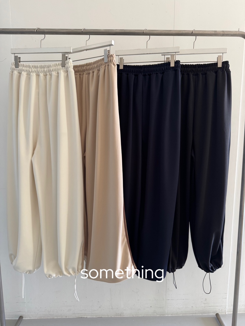 SOMETHING-L/FANCY東大門代購女裝新款26春夏時尚休閑褲SOMETHING-L/FANCY休閑褲