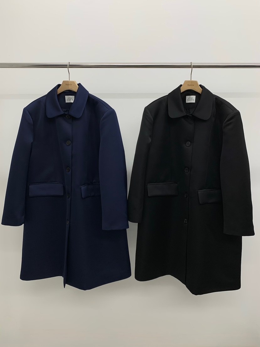 LOVE MY SANTA韓國代購女裝新品熱賣休閑職業中長款大衣Santa/LOVE MY SANTA中長款大衣