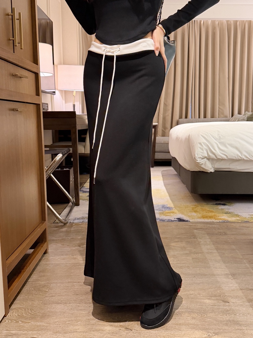 CLOTH東大門代購女士新款真品職業26春夏推薦人氣時尚長裙CLOTH長裙