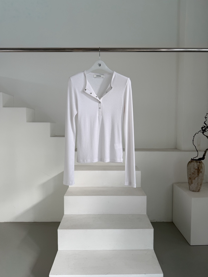 OATMEAL韓國直郵女裝新品推薦熱賣休閑真品26春夏長袖T恤OATMEAL長袖T恤圖色3