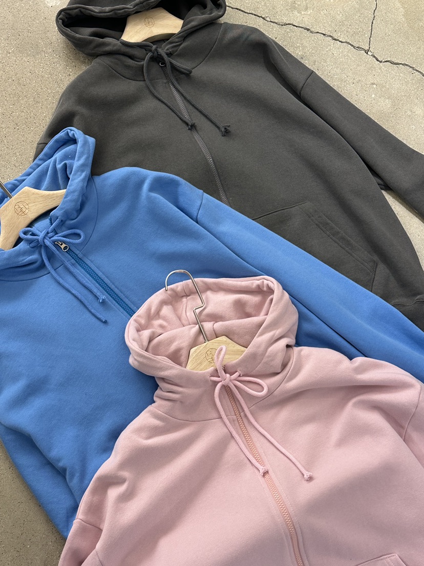 BPLAN東大門實拍女裝新品職業推薦人氣真品夾克連帽拉鏈衫BPLAN夾克