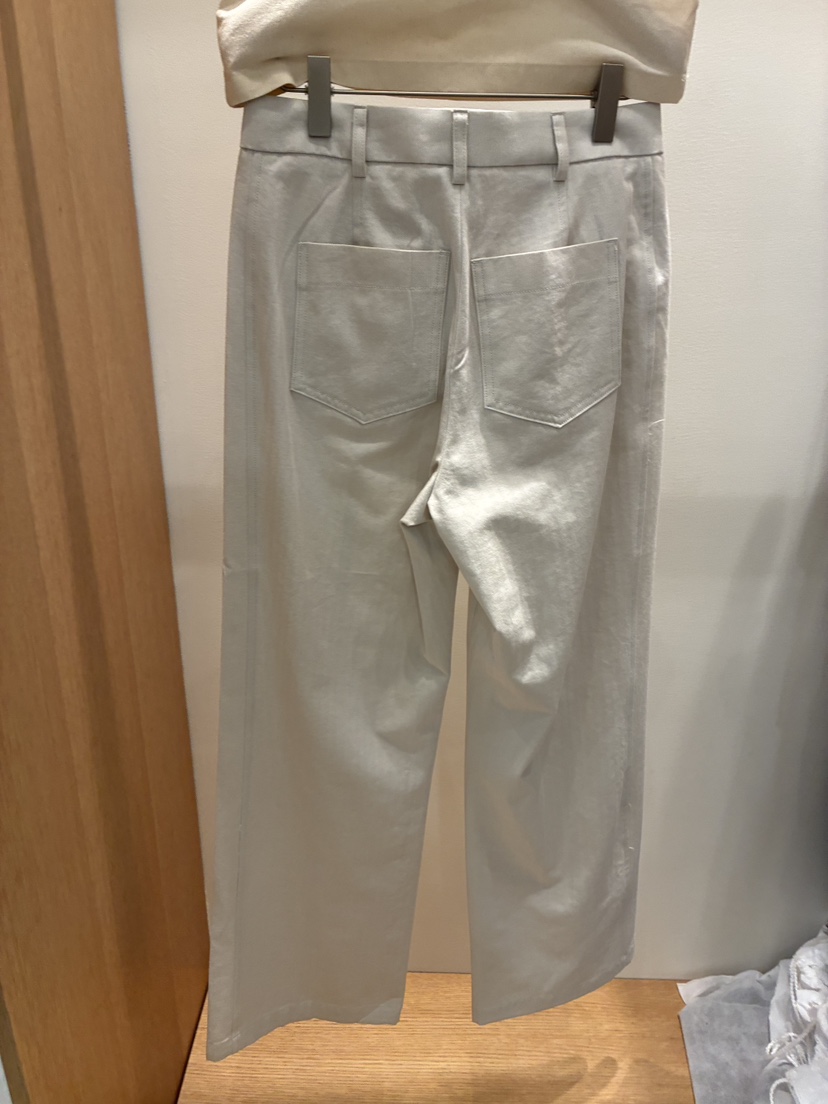 TORRE東大門代購女裝新款休閑推薦人氣時尚26春夏休閑褲人字紋TORRE休閑褲