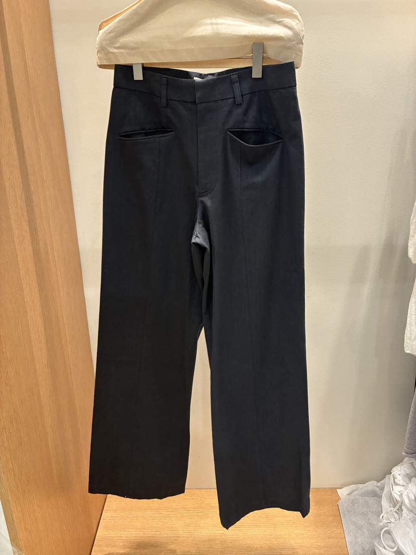 TORRE東大門代購女裝新款休閑推薦人氣時尚26春夏休閑褲人字紋TORRE休閑褲圖色2