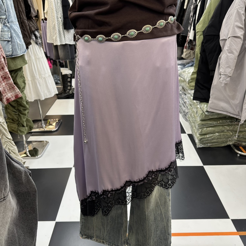 LADYBLACK東大門代購女士新款時尚真品半身裙中短裙不含腰帶LADYBLACK/THE BLACK半身裙/中短裙圖色2