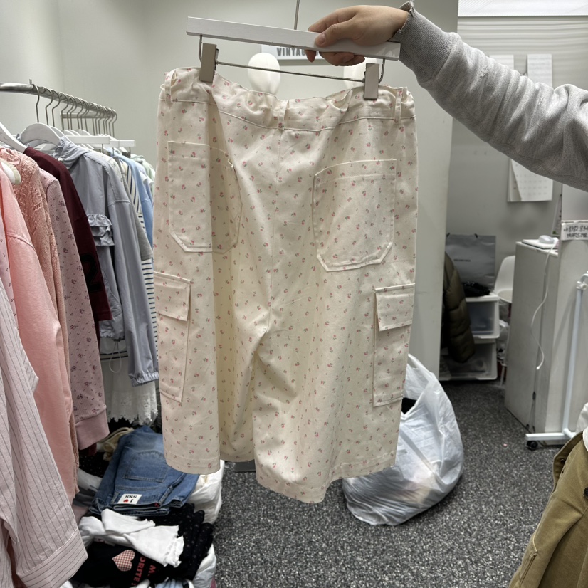 VINTAGE 888韓國直郵女裝新款時尚26春夏推薦休閑短褲工裝VINTAGE888/TRIPLE EIGHT短褲