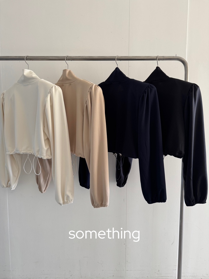 SOMETHING-L/FANCY韓國直郵女士新款熱賣真品時尚夾克拉鏈SOMETHING-L/FANCY夾克