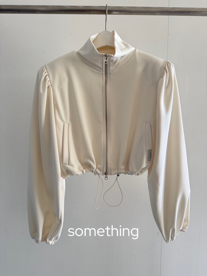 SOMETHING-L/FANCY韓國直郵女士新款熱賣真品時尚夾克拉鏈SOMETHING-L/FANCY夾克圖色1