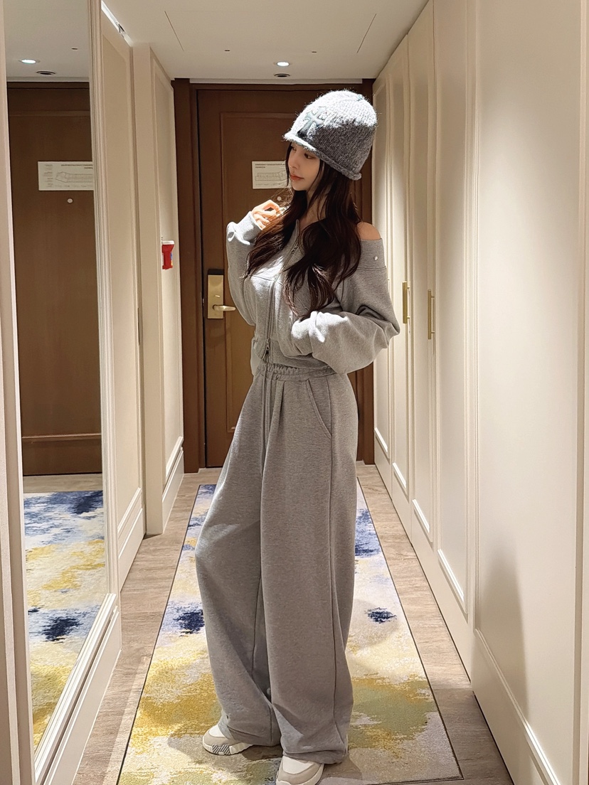 CLOTH東大門實拍女裝新品26春夏人氣時尚熱賣套裝套裝露肩CLOTH套裝