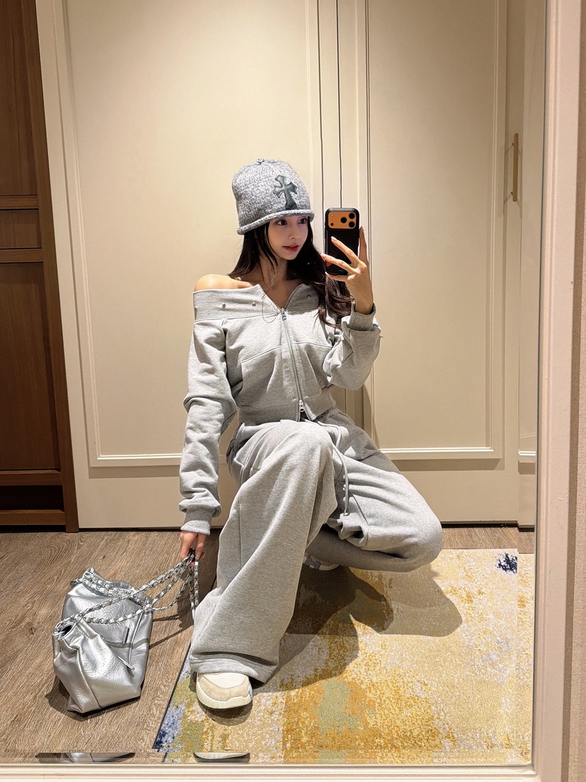 CLOTH東大門實拍女裝新品26春夏人氣時尚熱賣套裝套裝露肩CLOTH套裝